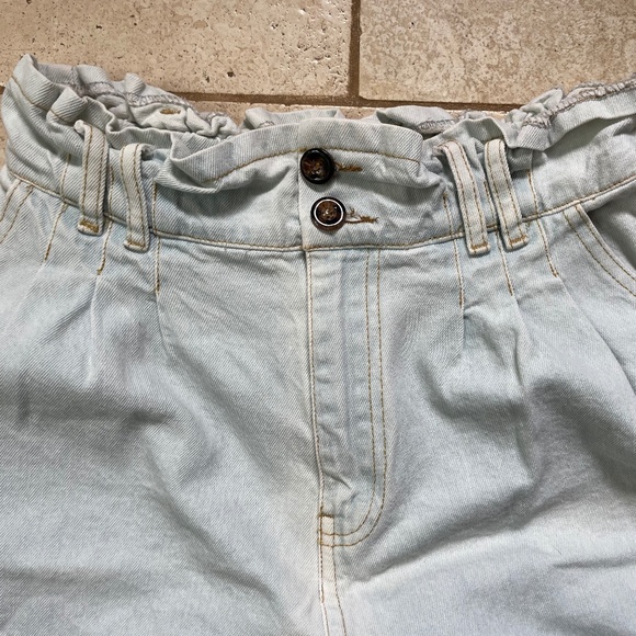 High Wasted Denim Trousers - Picture 2 of 5